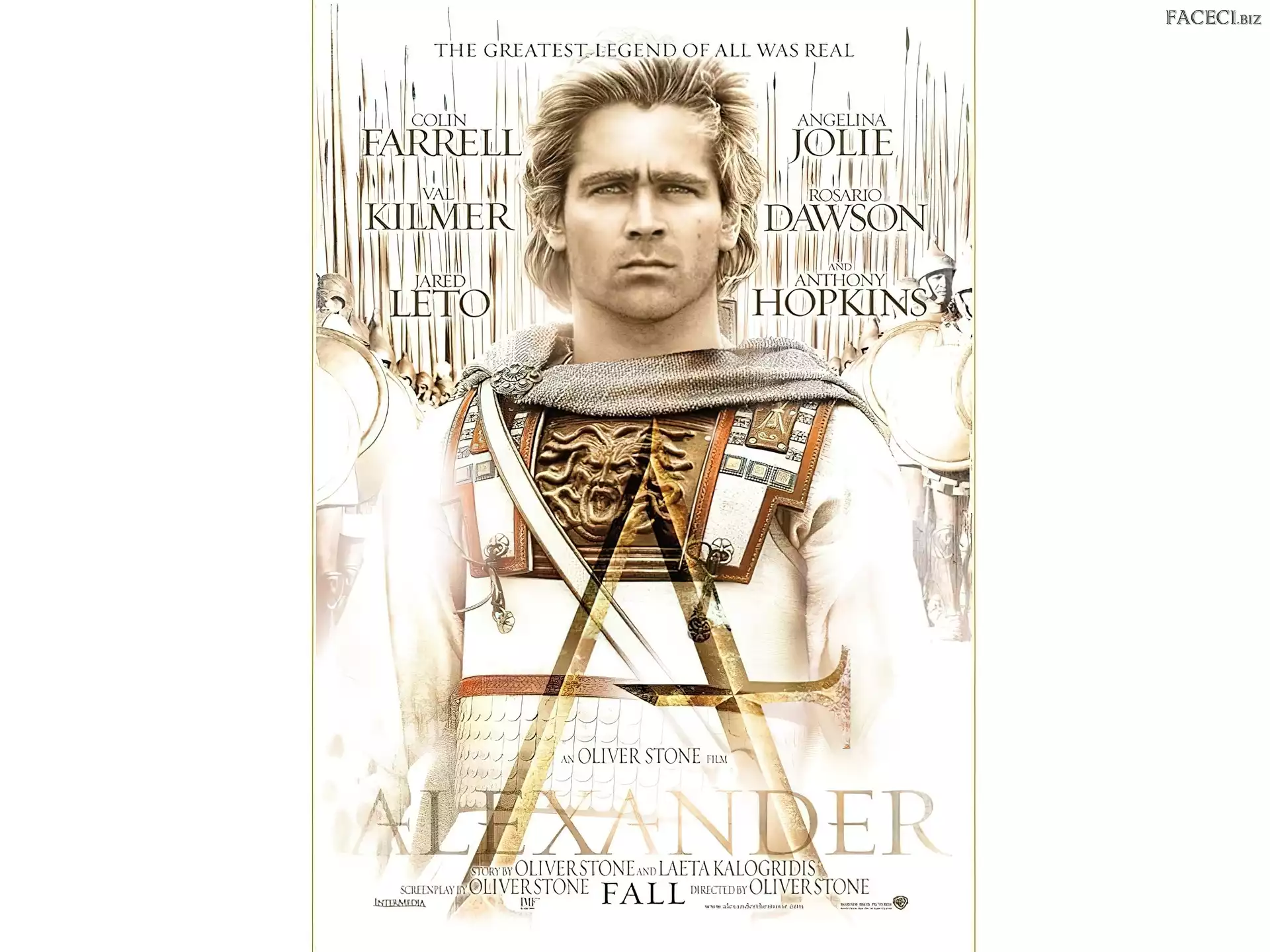 Alexander, Colin Farrell, plakat